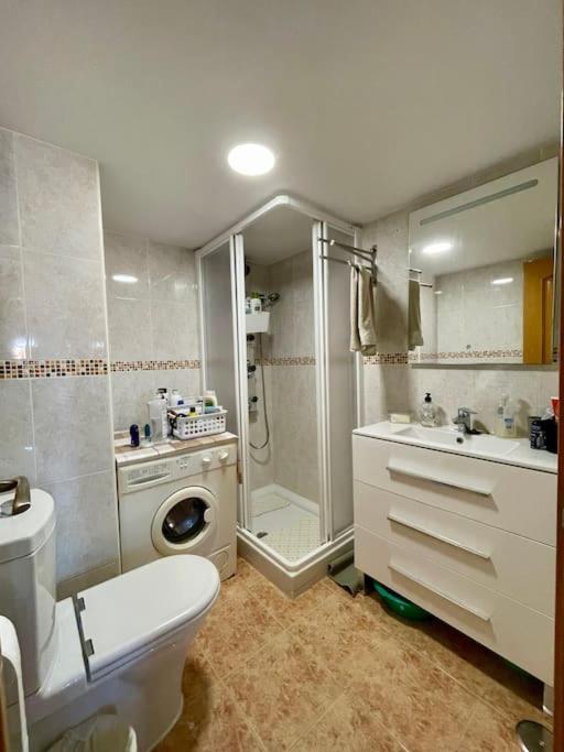 Apartamento En Primera Linea De Playa Murcia Bagian luar foto