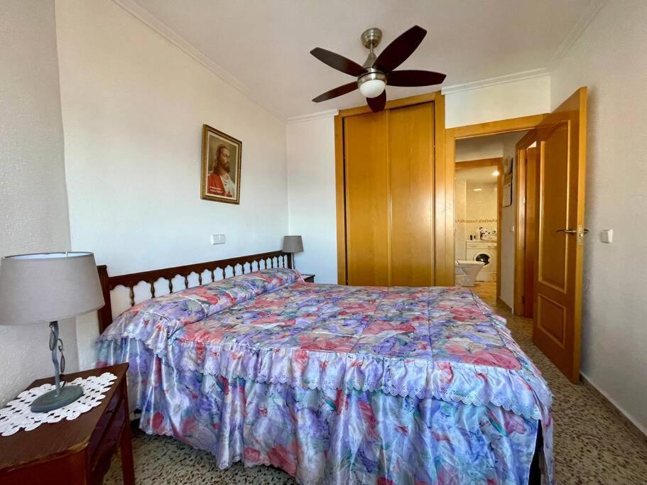 Apartamento En Primera Linea De Playa Murcia Bagian luar foto